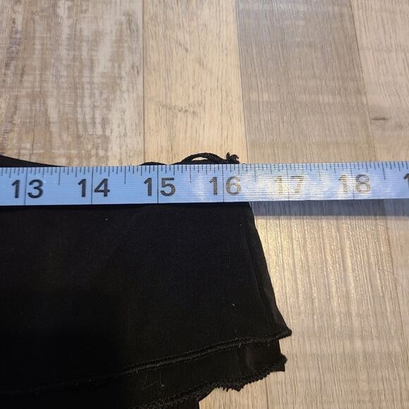 Star vixen women's large one shoulder elastic waistband midi black dress - Picture 5 of 5